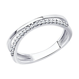 Кольцо Diamant - Серебро 925, Фианит (арт. 94-110-01513-2)