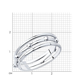 Кольцо SOKOLOV - Серебро 925 (арт. 94013586)
