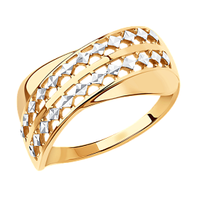 Кольцо SOKOLOV - Золото 375 (арт. 018636-4)