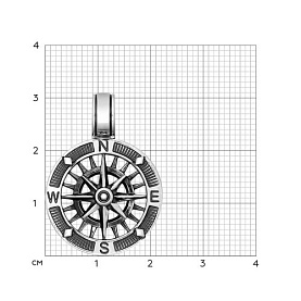 Подвеска SOKOLOV - Серебро 925 (арт. 95030154)
