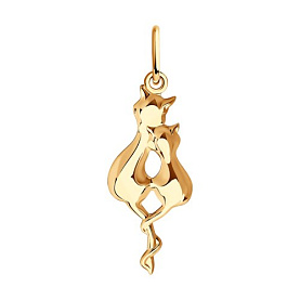 Подвеска SOKOLOV - Золото 585 (арт. 030755)