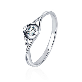 Кольцо Platinum Lab. - Платина 950, Бриллиант (арт. ПК-209-01)