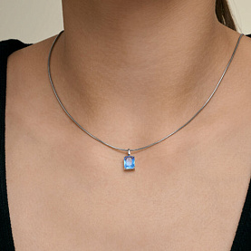 Подвеска SOKOLOV - Серебро 925, Синтетический кварц , Стекло (арт. 94033414)