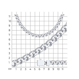 Цепочка SOKOLOV - Серебро 925 (арт. 968141204-7)