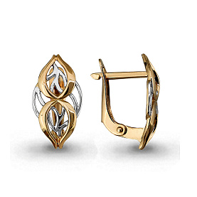 Серьги Аквамарин - Золото 585 (арт. 33019.1)