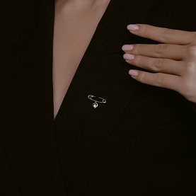 Булавка Diamant - Серебро 925, Фианит (арт. 94-140-02698-1)