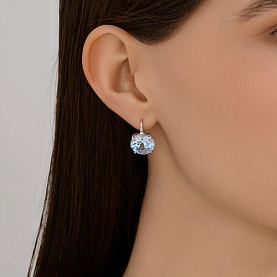 Серьги SOKOLOV - Серебро 925, Фианит (арт. 94026993)