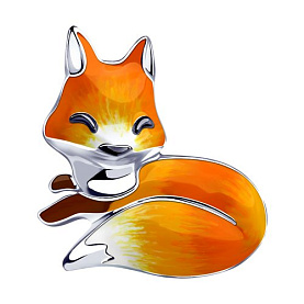 Брошь SOKOLOV - Серебро 925, Эмаль (арт. 94040168)