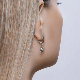 Серьги SOKOLOV - Серебро 925, Фианит (арт. 94022005)