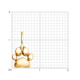 Подвеска SOKOLOV - Золото 585 (арт. 036915)