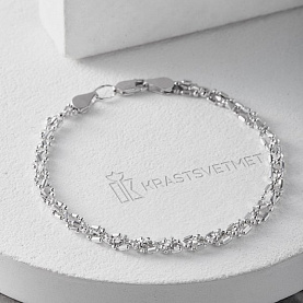 Браслет Красцветмет - Серебро 925 (арт. НБ22-100-3#2.00)