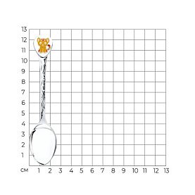 Ложка SOKOLOV - Серебро 925, Эмаль (арт. 2304010069)