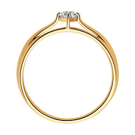 Кольцо Diamant - Серебро 925, Фианит (арт. 93-110-01381-1)