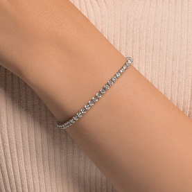 Браслет SOKOLOV - Серебро 925, Фианит (арт. 94051239)