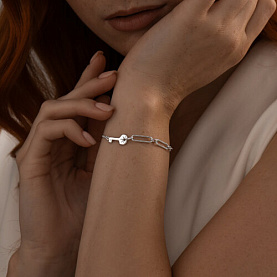 Браслет SOKOLOV - Серебро 925, Фианит (арт. 94050883)