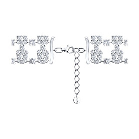 Браслет SOKOLOV - Серебро 925, Фианит (арт. 94051614)