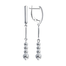 Серьги Diamant - Серебро 925 (арт. 94-121-01609-1)