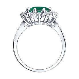 Кольцо SOKOLOV - Серебро 925, Фианит (арт. 94014923-91)