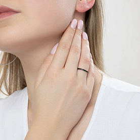 Кольцо SOKOLOV - Серебро 925, Фианит (арт. 94010700)