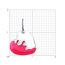 Подвеска Diamant - Серебро 925, Эмаль (арт. 94-130-02201-1)