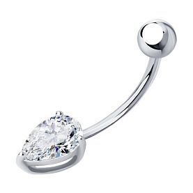 Пирсинг SOKOLOV - Серебро 925, Фианит (арт. 94060066)