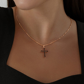 Подвеска SOKOLOV - Серебро 925, Гранат (арт. 92030513)