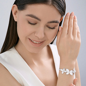 Браслет SOKOLOV - Серебро 925, Фианит (арт. 94051574)