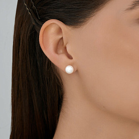 Серьги SOKOLOV - Серебро 925, Жемчуг культивированный (арт. 92023123)