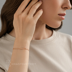 Браслет Красцветмет - Золото 585 (арт. НБ12-200#0.40)