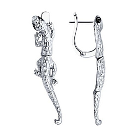 Серьги SOKOLOV - Серебро 925, Фианит (арт. 94026654)