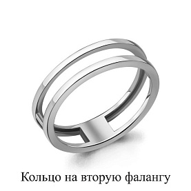 Кольцо Аквамарин - Серебро 925 (арт. 57003.5)