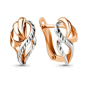 Серьги Аквамарин - Золото 585 (арт. 33595.1)