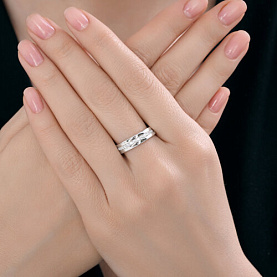 Кольцо Diamant - Серебро 925, Фианит (арт. 94-110-00136-1)