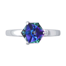 Кольцо Diamant - Серебро 925, Кристалл (арт. 94-110-02383-3)