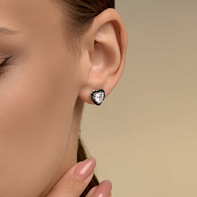 Серьги Diamant - Серебро 925, Фианит (арт. 94-122-00122-1)