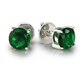 Серьги Галатея - Серебро 925, Фианит (арт. 3158.5)