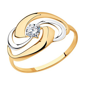 Кольцо SOKOLOV - Серебро 925, Фианит (арт. 93010595)