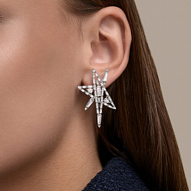 Серьги SOKOLOV - Серебро 925, Фианит (арт. 94027553)