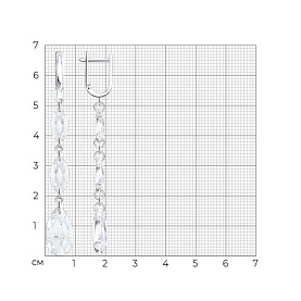 Серьги SOKOLOV - Серебро 925, Кристалл (арт. 94027603)