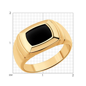 Кольцо SOKOLOV - Золото 585, Агат (арт. 717153)