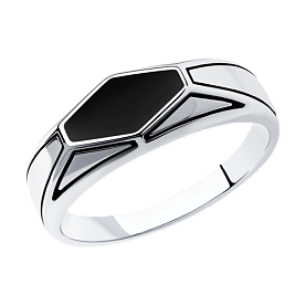 Кольцо SOKOLOV - Серебро 925, Эмаль (арт. 94012536)