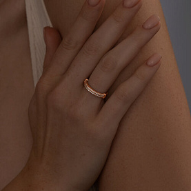 Кольцо SOKOLOV - Серебро 925, Фианит (арт. 93010920)