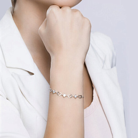 Браслет SOKOLOV - Серебро 925, Фианит (арт. 94050055)