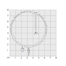 Браслет SOKOLOV - Серебро 925, Фианит (арт. 94050770)