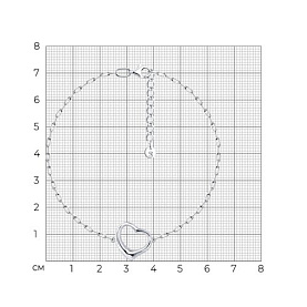Браслет SOKOLOV - Серебро 925 (арт. 94051585)