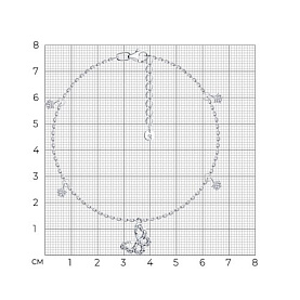 Браслет SOKOLOV - Серебро 925, Фианит (арт. 94051500)