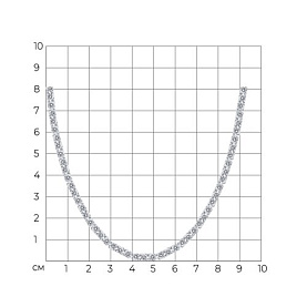 Колье Diamant - Серебро 925, Фианит (арт. 94-170-00246-1)