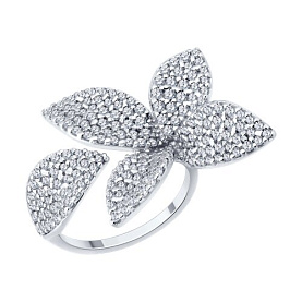 Кольцо SOKOLOV - Серебро 925, Фианит (арт. 94014667)