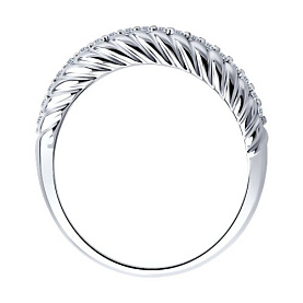 Кольцо Diamant - Серебро 925, Фианит (арт. 94-110-02161-1)