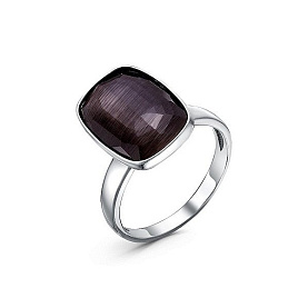 Кольцо Красная пресня - Серебро 925, Серпентин (арт. 23612870-16)